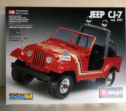 Burago metalkit cod 5197 jeep - burago,