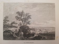 XIXe Gravure Peintre