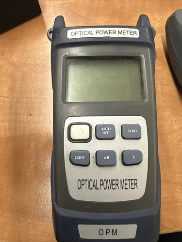 Fiber optical power meter - fiber,