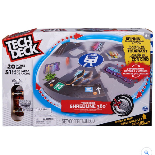 Tech deck finger skate - skate, rampe