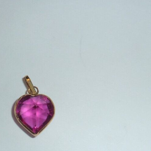 Beau pendentif coeur - coeur, vintage