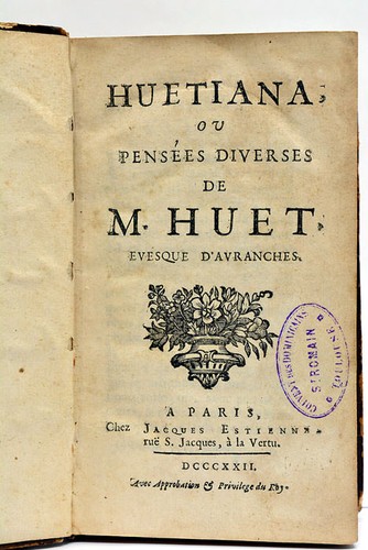 Livres ancien huet - livres,