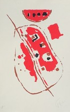 PIERRE TAL-COAT MENTON 1969 lithographie signée numérotée