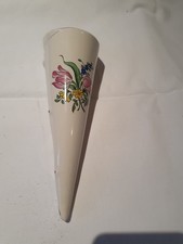 Bouquetiere vase mural en