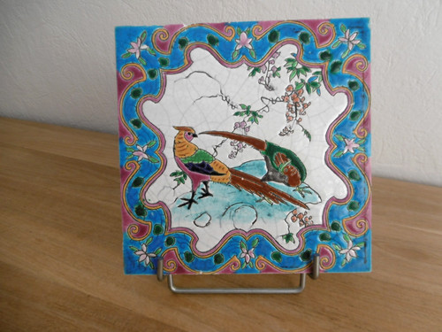 Carreau faience emaux gien - carreau,