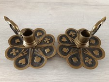 Bougeoirs rat de cave anciens