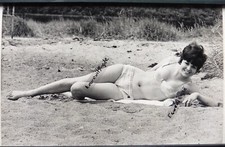 PHOTO VINTAGE KIRSTEN FRIIS Copenhagen starlette model pin-up érotisme BERGER