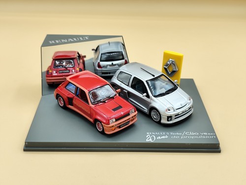 Coffret renault clio - 1/43, &
