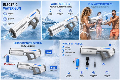 Pistolet eau électrique - à,