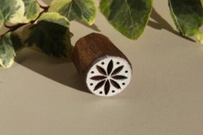  Tampon batik bois, pochoir