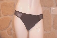 Tanga taupe Diam's neuf taille 42 marque DIM 