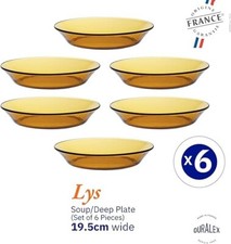 LOT DE 6   Assiettes creuses