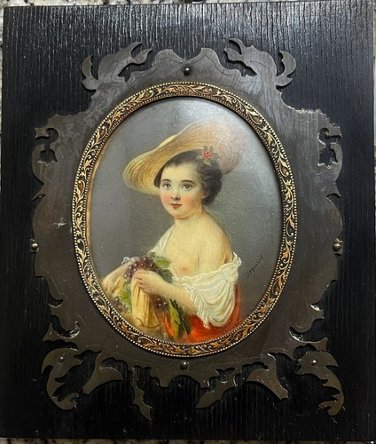 19th century french - 19th, miniature
