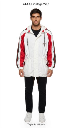 Gucci windbreaker vintage - vintage, web