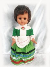 Belle poupée Vintage Italienne 47cm non marquée 70's