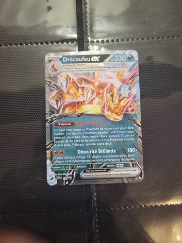 Carte pokémon dracaufeu - carte, ex