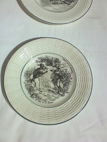 Assiette parlante fable la - assiette, de