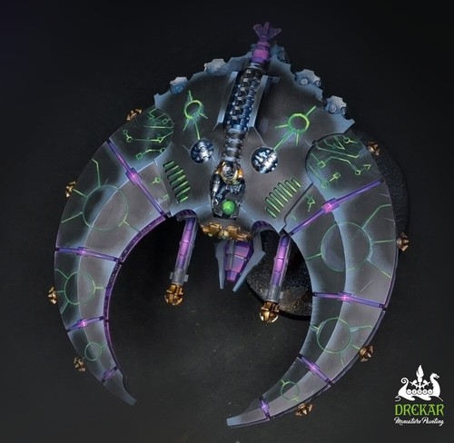 Necron doom scythe - scythe, faux