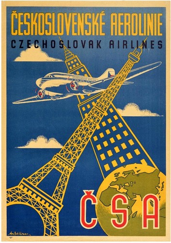 Airlines tchecoslovaquie - airlines,