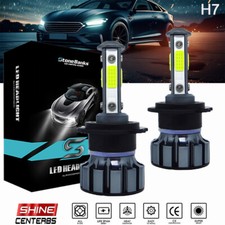 2x H7 LED Headlight Bulbs