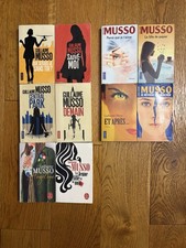 Lot 10 Livres Roman Guillaume Musso  Format Poche Bon État