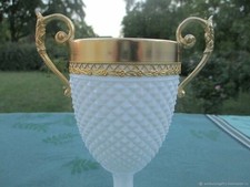 Vase ancien sur Pied verre