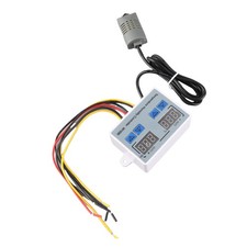 Dual Digital Temperature Humidity Controller Home Fridge Thermostat Humidistat