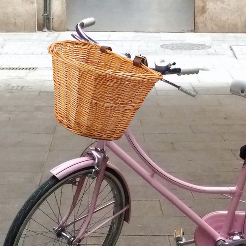 Panier vélo osier - panier, de