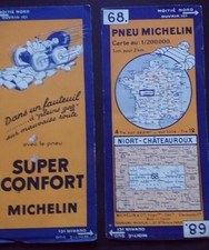 § carte MICHELIN 68 NIORT -