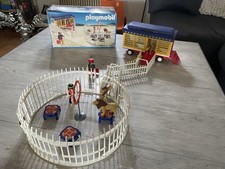 Roulotte Dompteurs Fauves Cirque Playmobil 3727 avec sa Boîte