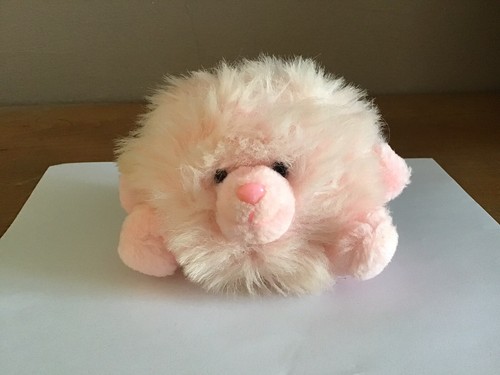 Peluche doudou boule - , rose