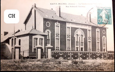 N°804/65  CPA De Saint Michel-Sougland.La Gendarmerie Nationale  Dep. 02  Ecrite