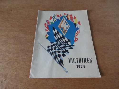 Revue renault victoires - 4, cv