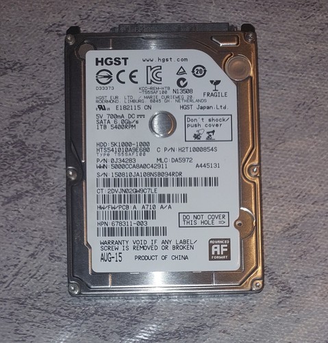 Disque dur hdd 1 - disque, 1 to