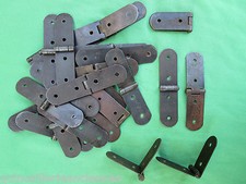 6 charnières portes placards meubles fer largeur déployé 13 cm jamais utilisé 