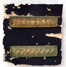 1930 ATTENTES DE VESTE MARINE NATIONALE Officier supérieur ORIGINAL FRANCE WWII