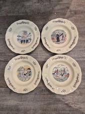 lot de 4 Assiettes anciennes