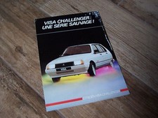 Prospectus / Brochure CITROEN Visa Challenger 1985 //