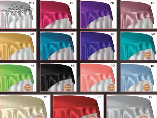Round square silky - silky, satin