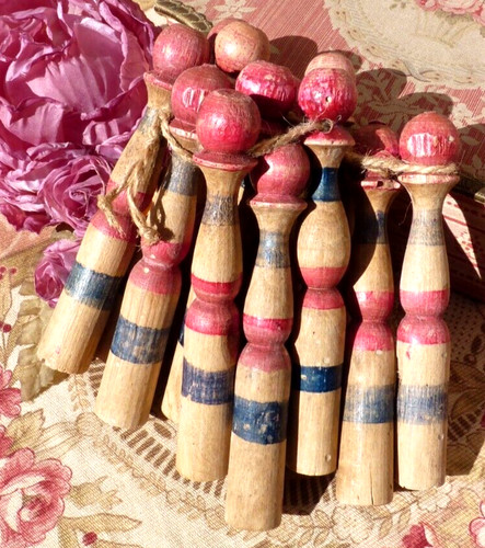 Jouet ancien jeu quilles - de,