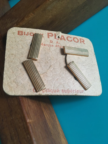 Ancienne paire boutons - ancienne,
