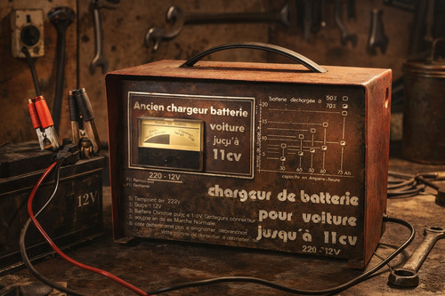 Ancien chargeur batterie
