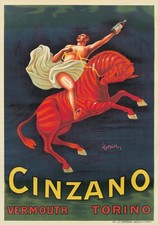 AFFICHE  POSTER  CINZANO