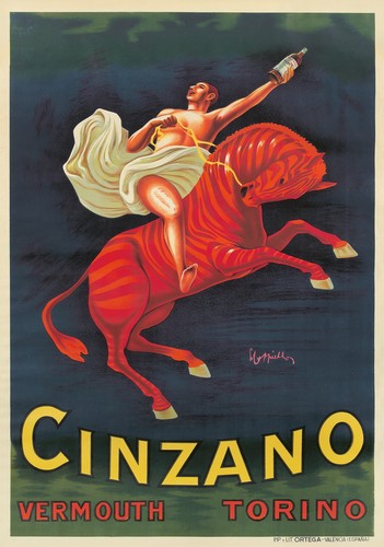 Affiche poster cinzano - poster,