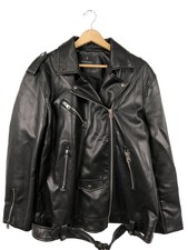 STRADIVARIUS Veste en cuir