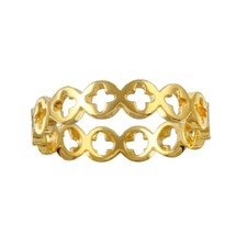 Argent Sterling Jaune Plaqué