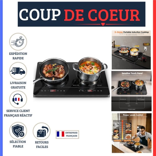 Plaque induction feux 3500w - induction,