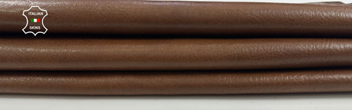 Cuir chèvre brun - cuir,