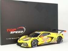 Tsm Chevrolet Corvette C8 R #33 Winner Class GTE Am 24h Mans 2023 1/18 TS0522
