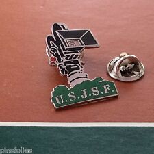 Pin's Folies *** Enamel Badge Demons et Merveilles French reporters Photo Media 